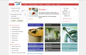 CNC Top Design website